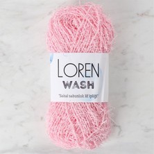 Loren Wash Bebe Pembe El Örgü İpi- R094 - 34022