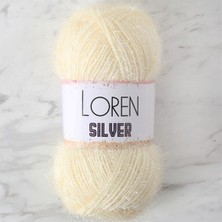 Loren Sılver Krem El Örgü İpi- RS0065 - 34071
