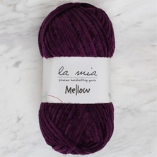 La Mia Mellow Patlıcan Moru El Örgü İpi- 915 - 34161