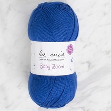 La Mia Baby Boom Saks Mavi El Örgü İpi- 605 - 34126