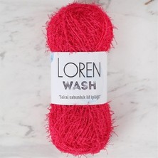 Loren Wash Fuşya El Örgü İpi- R095 - 34026