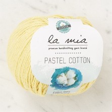 La Mia Pastel Cotton Sarı El Örgü İpi- L183 - 33959