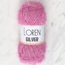 Loren Silver Gül Kurusu El Örgü İpi- RS0012 - 34081