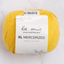 La Mia Xl Mercerized Koyu Sarı El Örgü İpi- 181 - 33771