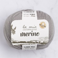 La Mia Merino Gri El Örgü İpi- L031 - 33781