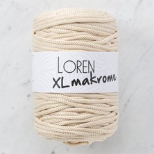 Loren Xl Makrome Açık Bej El Örgü İpi- R040 - 33705