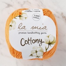 La Mia Cottony Turuncu El Örgü İpi- P22 - 33654