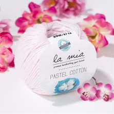 La Mia Pastel Cotton Pembe El Örgü Ipi - L057 - 33616