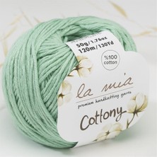 La Mia Cottony Yeşil Bebek El Örgü Ipi - P12 - 33565