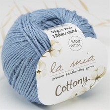 La Mia Cottony Mavi Bebek El Örgü Ipi - P9-L009 - 33568