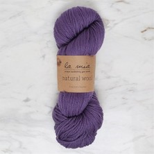 La Mia Natural Wool Mor El Örgü Ipi - L269 - 34400