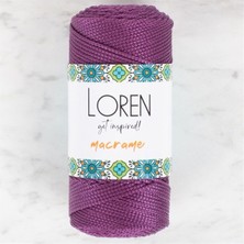 Loren Macrame Mor El Örgü Ipi - Rm 0160 - 34347