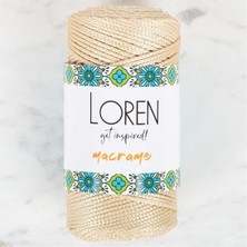 Loren Macrame Bej El Örgü Ipi - Rm 036 - 34326