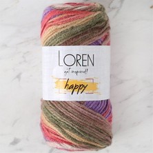Loren Happy Ebruli El Örgü İpi- RH014 - 34299