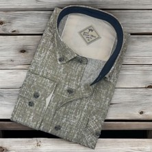 Eren Style Pamuklu Uzun Kollu Oxford  Erkek Gömlek (Regular Kalıp)