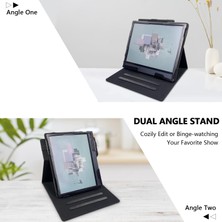 ZHKJ Shop Boox Note Air 3 C / Air 2 / Air 2 Plus Ink Tablet Siyah Için Kılıf (Yurt Dışından)