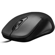 SM-258 USB Siyah 1200DPI Optik Kablolu Mouse