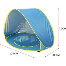Lianying1 Bebek Bebek Yaz Plaj Çadırı Gölge Sıçrama Çadırı (Yurt Dışından)