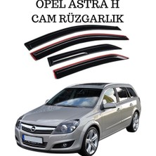 Opel Astra H Oto Cam Rüzgarlık 4lü Takım
