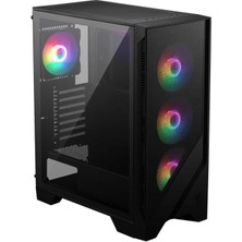 Msı Mag Forge 120A B65 Temperli Cam 6 X120MM Auto Rgb Fan 650W Bronz Atx Gaming Bilgisayar Kasası