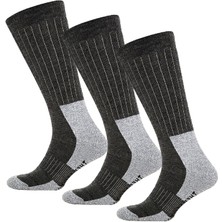 Thermoform Extreme Unisex Çorap 3'lü Paket Antrasit