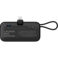 Momax Power Mini 5000 Mah 20W 3 In 1 Lıghtnıng Powerbank