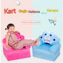 Checkered Wind Çocuk Katlanır Kanepe Peluş Bebek Koltuğu (Yurt Dışından)