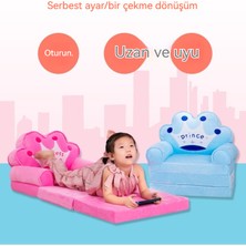 Checkered Wind Çocuk Katlanır Kanepe Peluş Bebek Koltuğu (Yurt Dışından)