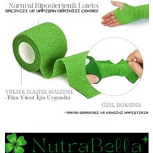 Kendinden Yapışkanlı Coban Bandajlar Spor Nonwoven Su Geçirmez Bilek Ayak Bileği Parmak Koruma Dövme 2 Ad