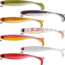 Mustad Mezashi Z-Tail Minnow Tr 7.5 cm Silikon Balık 6 Adet