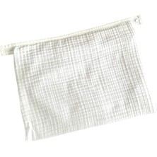 B.s.c Home %100 Pamuk Müslin Fermuarlı Bebek Bakım Çantası 35 x 30 cm (Oeko-Tex Sertifikalı)