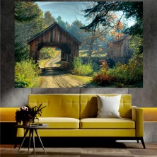 Doğa Temalı Sanatsal Dekoratif Duvar Tablosu