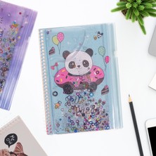 Vuki Simli ve Sulu Kapaklı Kalem Kutulu A5 Defter