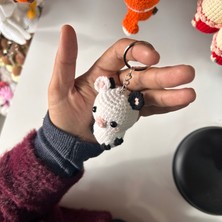 Marifetli Tığım Amigurumi Örgü Inek Anahtarlık / Çanta Süsü / Pinterest Anahtarlık