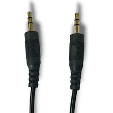 Tek-İş Aux Stereo Ses Aktarım Kablosu 3.5mm Jak Erkek Erkek L Tipi 1.5 Metre
