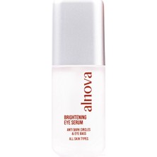 Alnova Niasinamid & Hyaluronik Asit İçeren Aydınlatıcı Göz Çevresi Serumu - Brightening Eye Serum