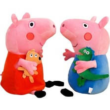 Peppa Pig 2 Peppa Pig Bebeği, Page ve George Bebeği Parçalama Oyuncakları (Yurt Dışından)