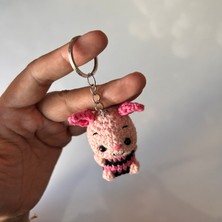 Marifetli Tığım Amigurumu Piglet / Elişi Anahtarlık