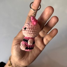 Marifetli Tığım Amigurumu Piglet / Elişi Anahtarlık