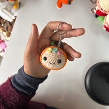 Marifetli Tığım Amigurumi Portakal Anahtarlık  / Çanta Süsü / Pinterest Hediyesi