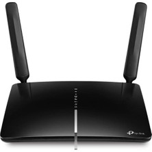 TP-Link Archer MR600, 4G+ Cat6 AC1200 Mbps, 4G/3G SIM Yuvası, MU-MIMO Teknolojisi, Yapılandırma Gerektirmez, Konuk Ağı ve Ebeveyn Kontrolü Desteği, Wi-Fi 5 Dual-Band Gigabit LTE Router