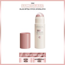 L'Oréal Paris Lumi Glass Islak Bitişli Stick Aydınlatıcı - 620 Glassy Pink Ballet