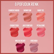 Maybelline New York Super Stay Teddy Tint Uzun Süre Kalıcı Likit Mat Tint 40 Petalcore