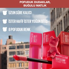 Maybelline New York Super Stay Teddy Tint Uzun Süre Kalıcı Likit Mat Tint 40 Petalcore