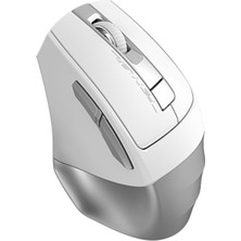 A4 Tech FB35C Beyaz Bluetooth+2.4g Nano Optik 2400DPI Şarjlı Mouse