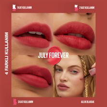 Maybelline New York Super Stay Teddy Tint Uzun Süre Kalıcı Likit Mat Tint 35 July Forever