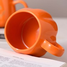 Cadılar Bayramı Balkabağı Kupası – Seramik Su Kupası, Çay ve Kahve Kupası Ofis ve Ev Kullanımı Için, Ürkütücü Cadılar Bayramı Tasarımı (Yurt Dışından)