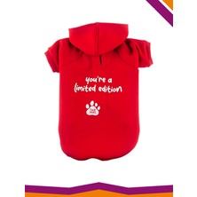 Tarpaws Sweatshirt Köpek Red Limited Edition Desenli Kıyafet