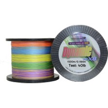 Captain Dynamic Pe 0.25 mm 1500M Multicolor 8 Örgü Ipi Misina 24.95KG Çeker