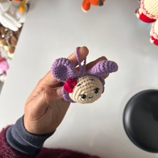 Marifetli Tığım Amigurumi Elişi Tavşan Kostümlü Anahtarlık / Pinterest Tavşan / Çanta Süsü